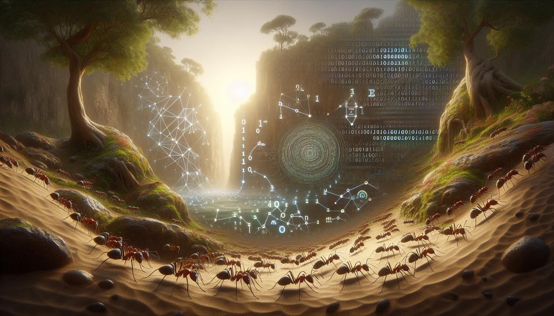 Ant-Inspired Computer Algorithms