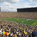 9. Michigan Stadium: 107,601 Capacity