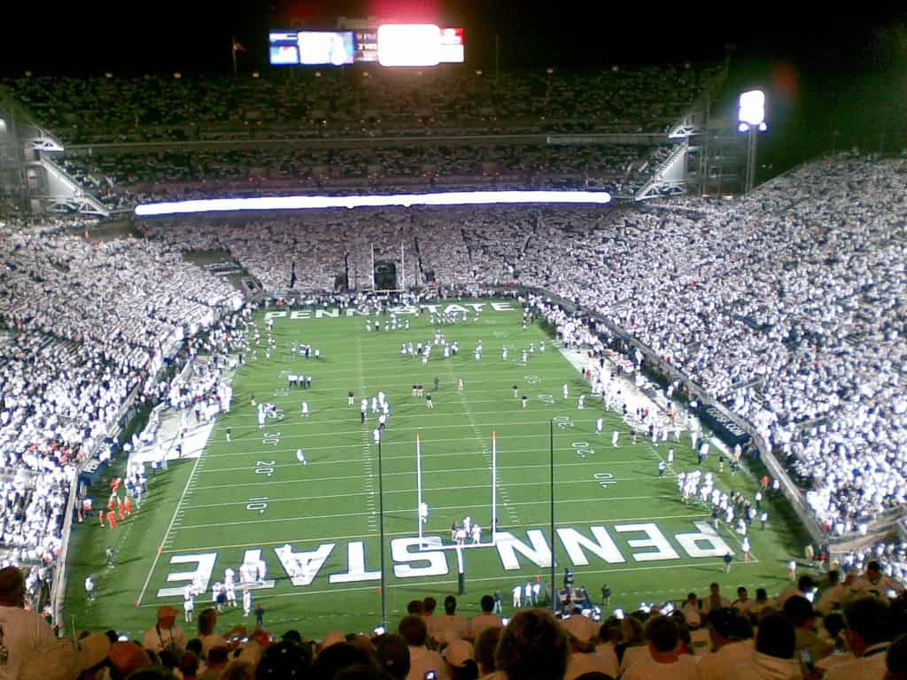 8. Beaver Stadium: 106,572 Capacity