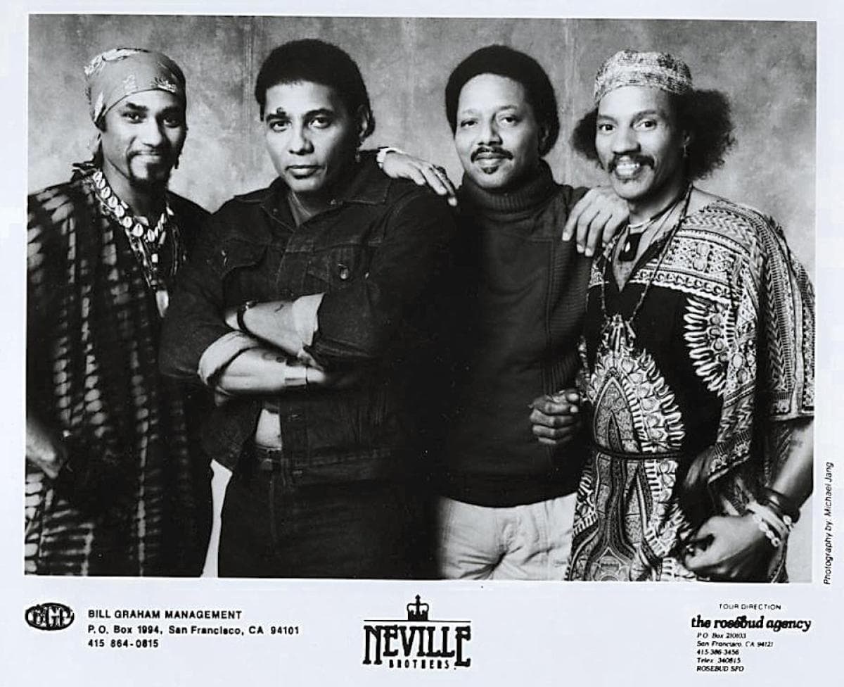 Art, Charles, Aaron, and Cyril Neville