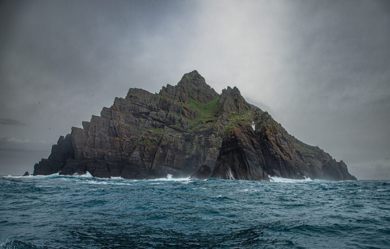 Atlantic Ocean. Island Skellig Michael. Ireland.