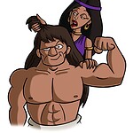 Which judge lost his strength after his hair was shaved?
