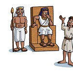 Who interpreted Pharaoh's dreams about seven healthy cows and seven thin cows?
