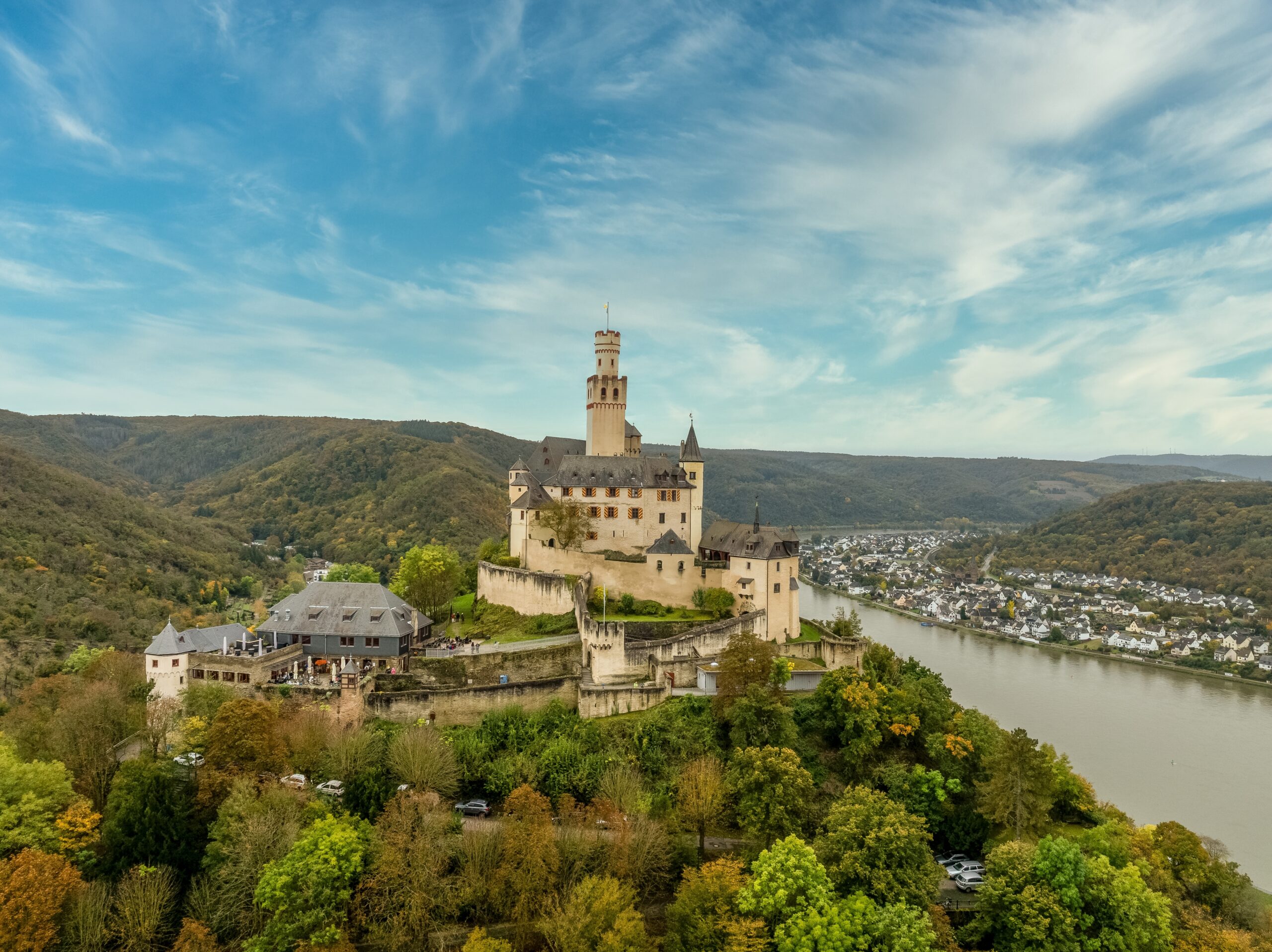6. Marksburg Castle — Around 1117