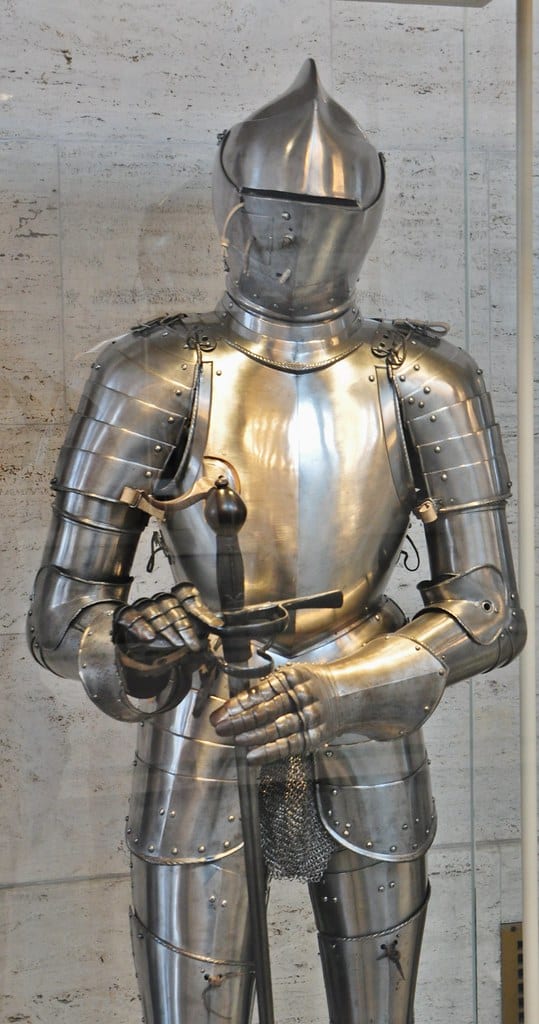 A Knight in Plate Armor Was Nearly Invincible
