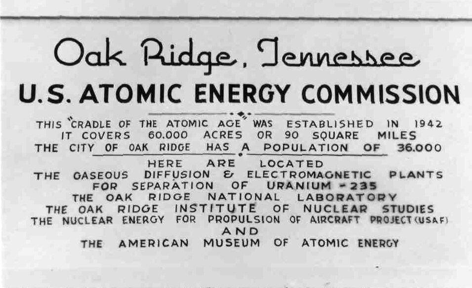 Oak Ridge, Tennessee: A Secret City Built Almost Overnight