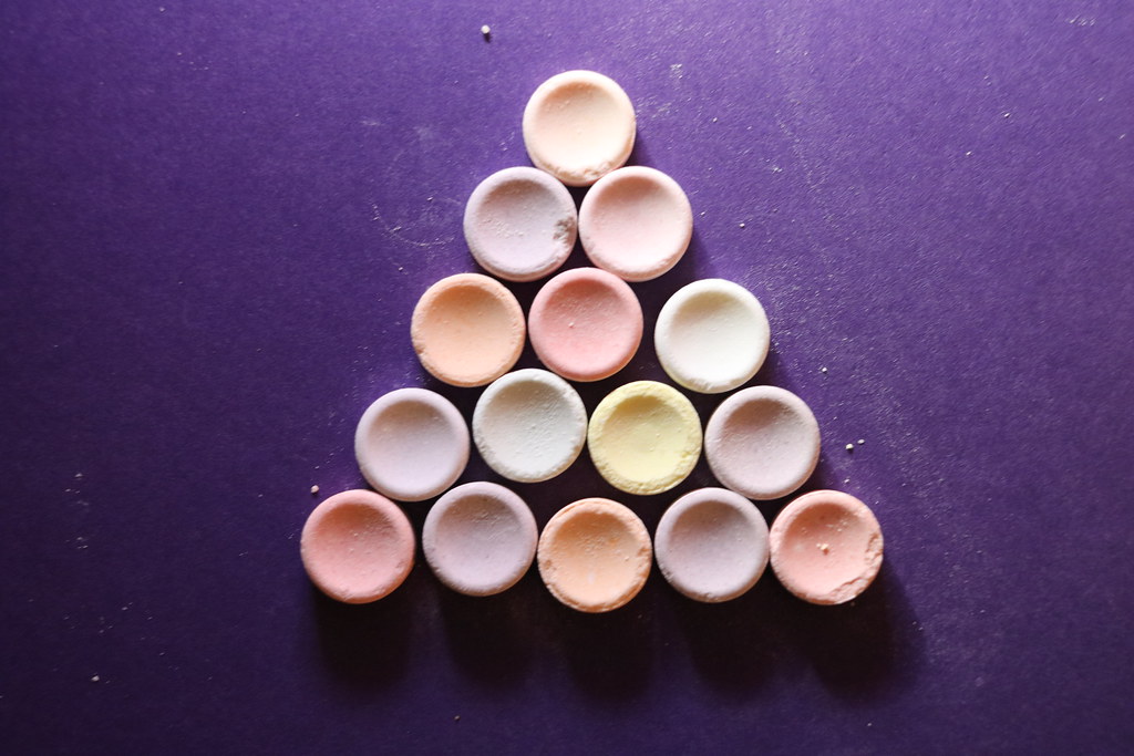 Fifteen Smarties candies