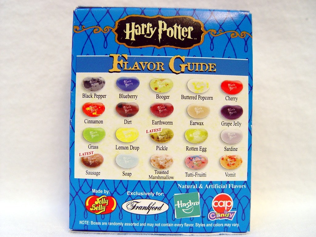 Mar 03 2011 [Day 122] Bonus 'Bertie Bott's Every Flavor Beans (Back)'