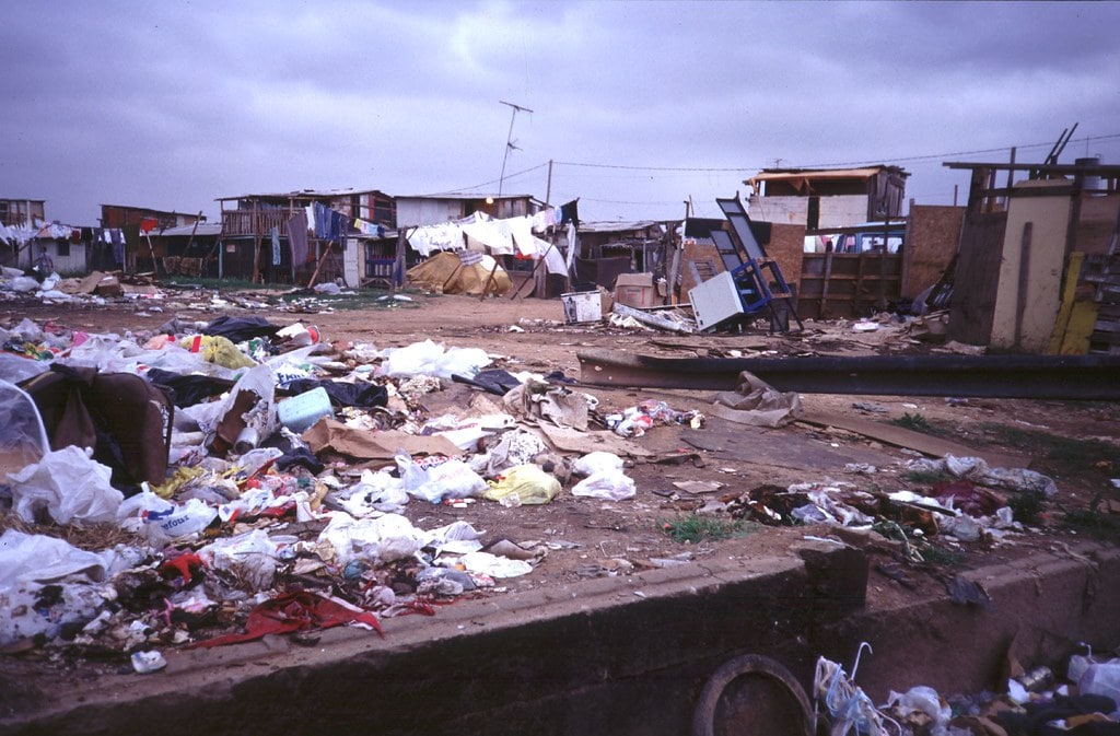 Sao Paulo shacks - favela