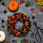 Halloween Door Wreath