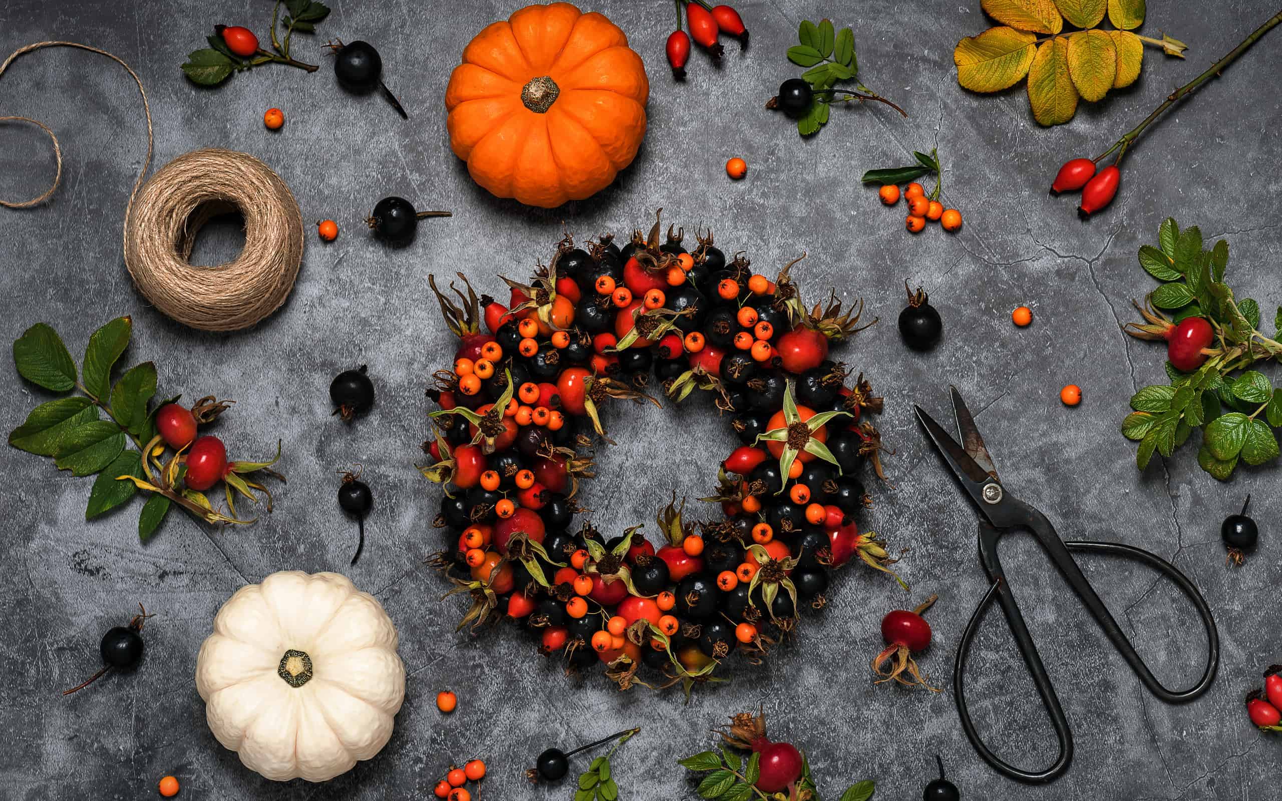 Halloween Door Wreath