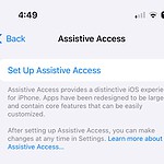 Simplify an iPhone With Assistive Access