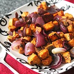 Roasted Potatoes With Red Onions