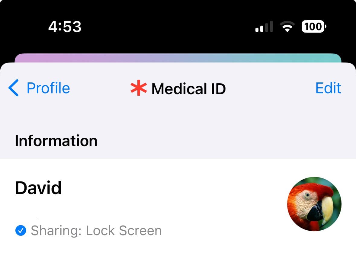 Add Emergency Contacts and Medical Information