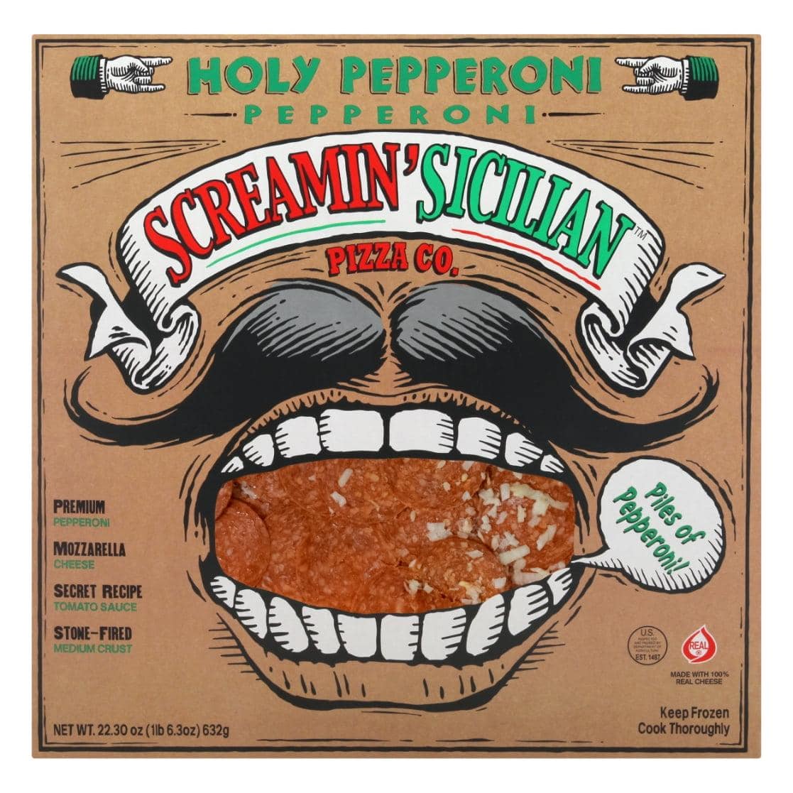 9. Screamin' Sicilian Holy Pepperoni Pizza