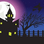 Haunted House Wall Hanging