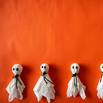 Small Tissue-Paper Ghosts