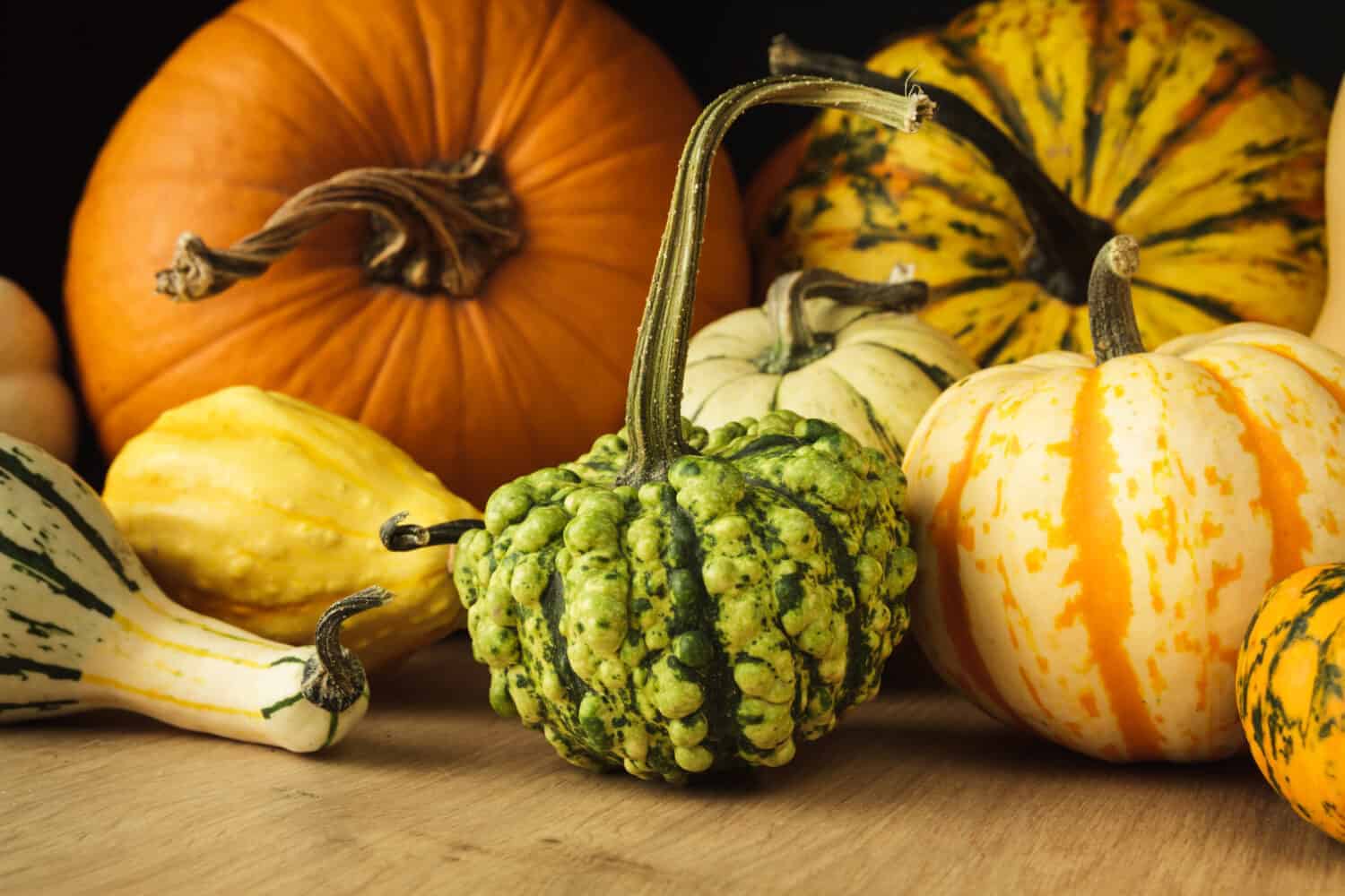 Tissue-Paper Pumpkin Centerpiece