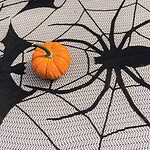 Stamped Halloween Table Decor