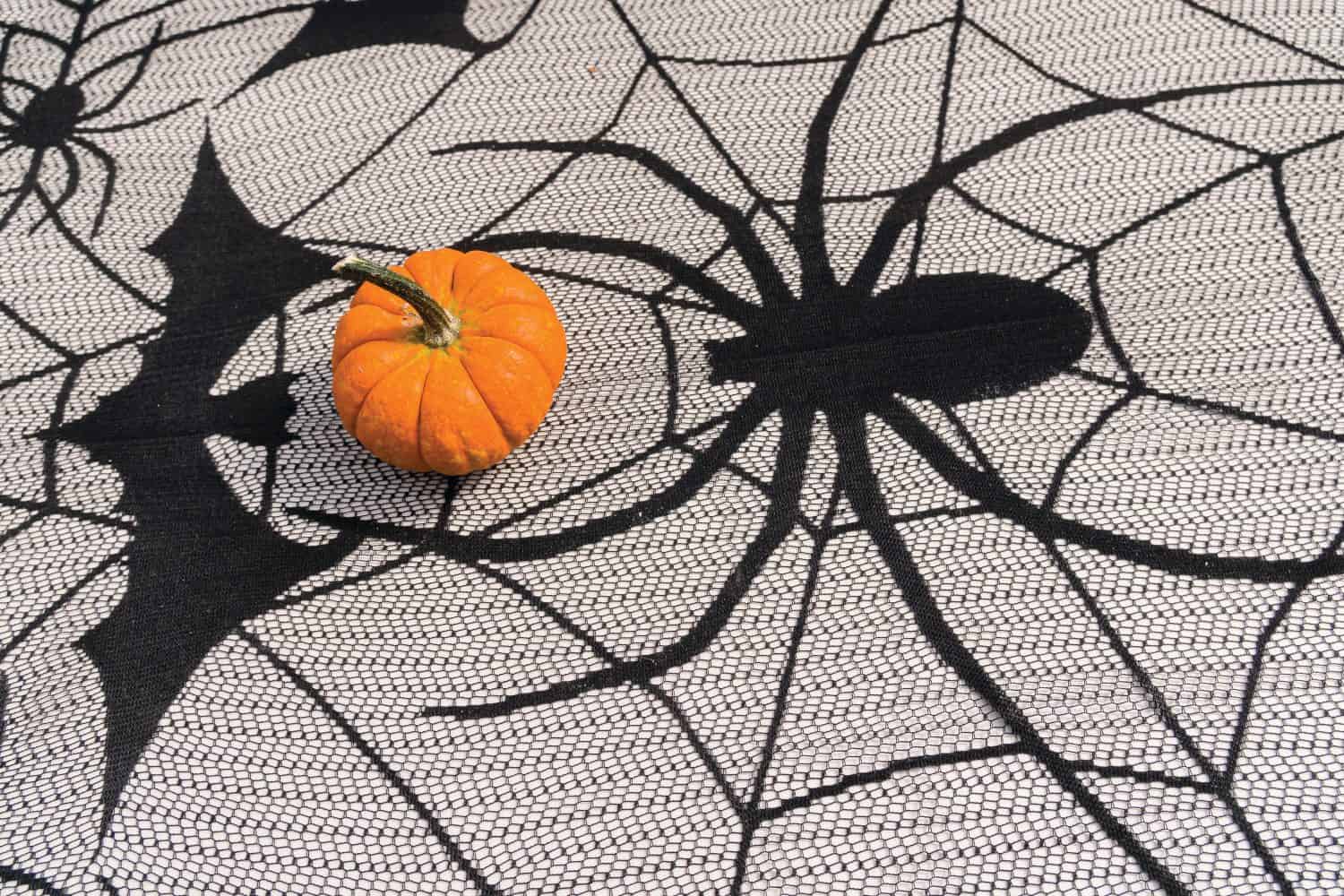 Stamped Halloween Table Decor