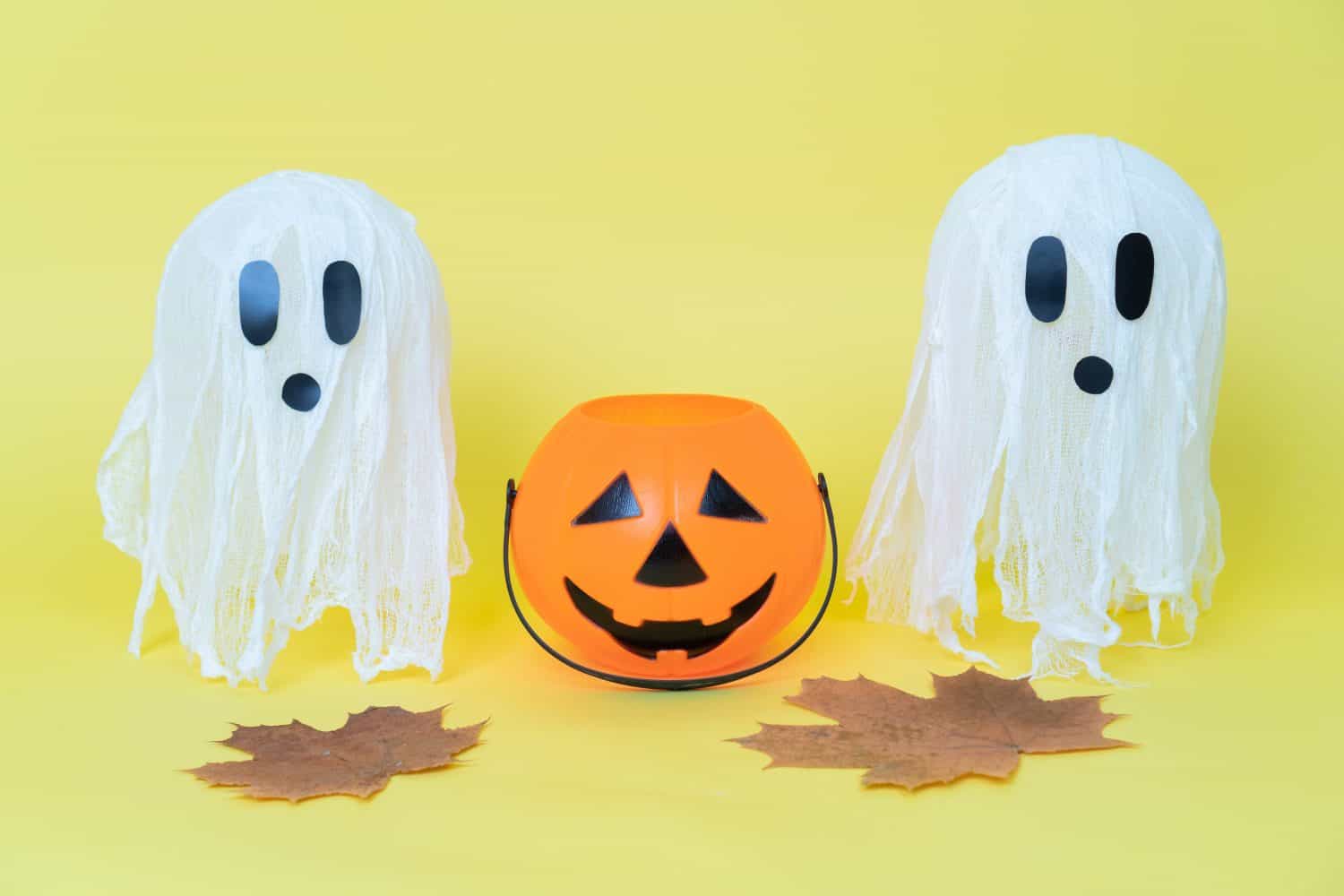 Hanging Fabric Ghosts