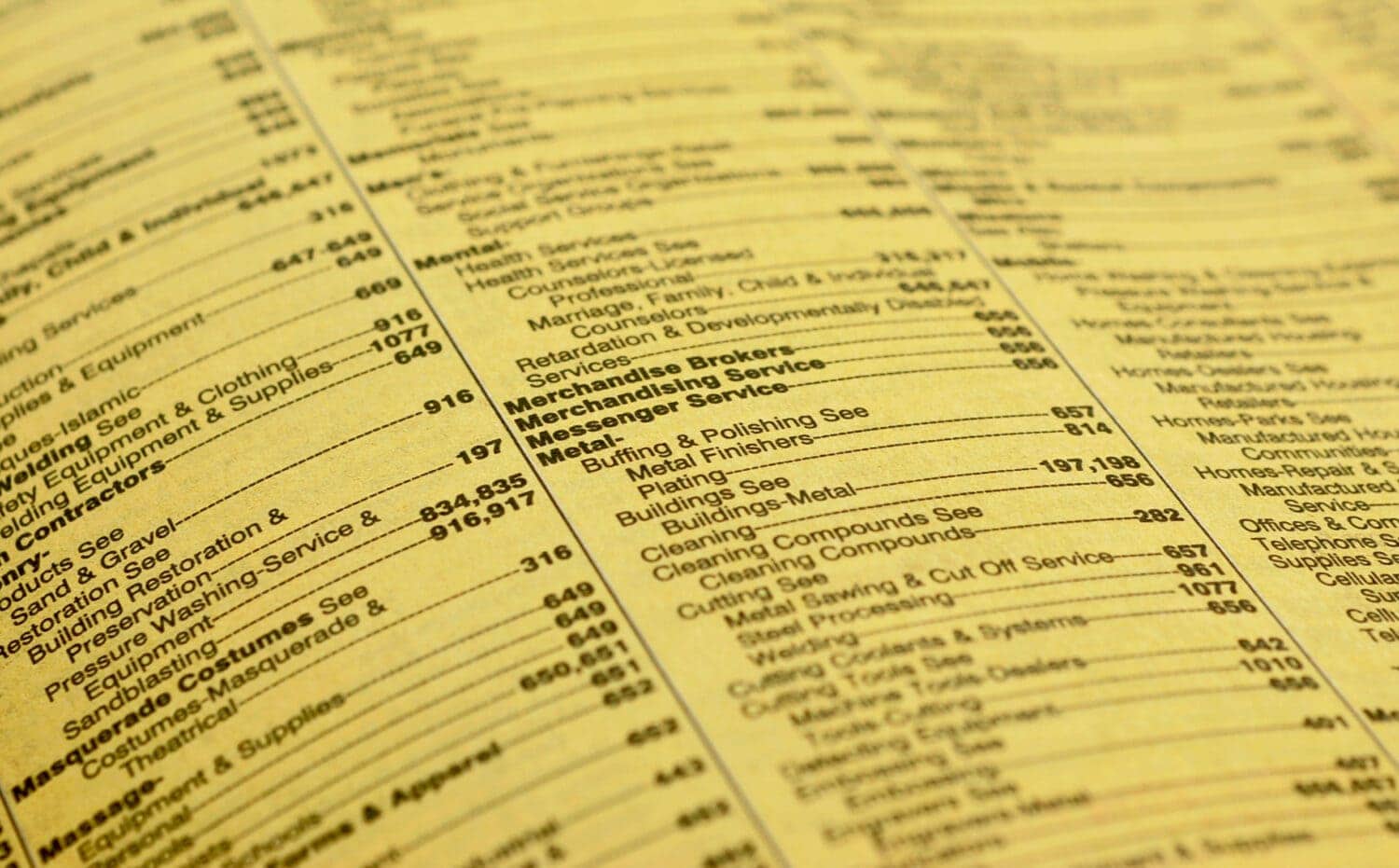 Yellow Pages