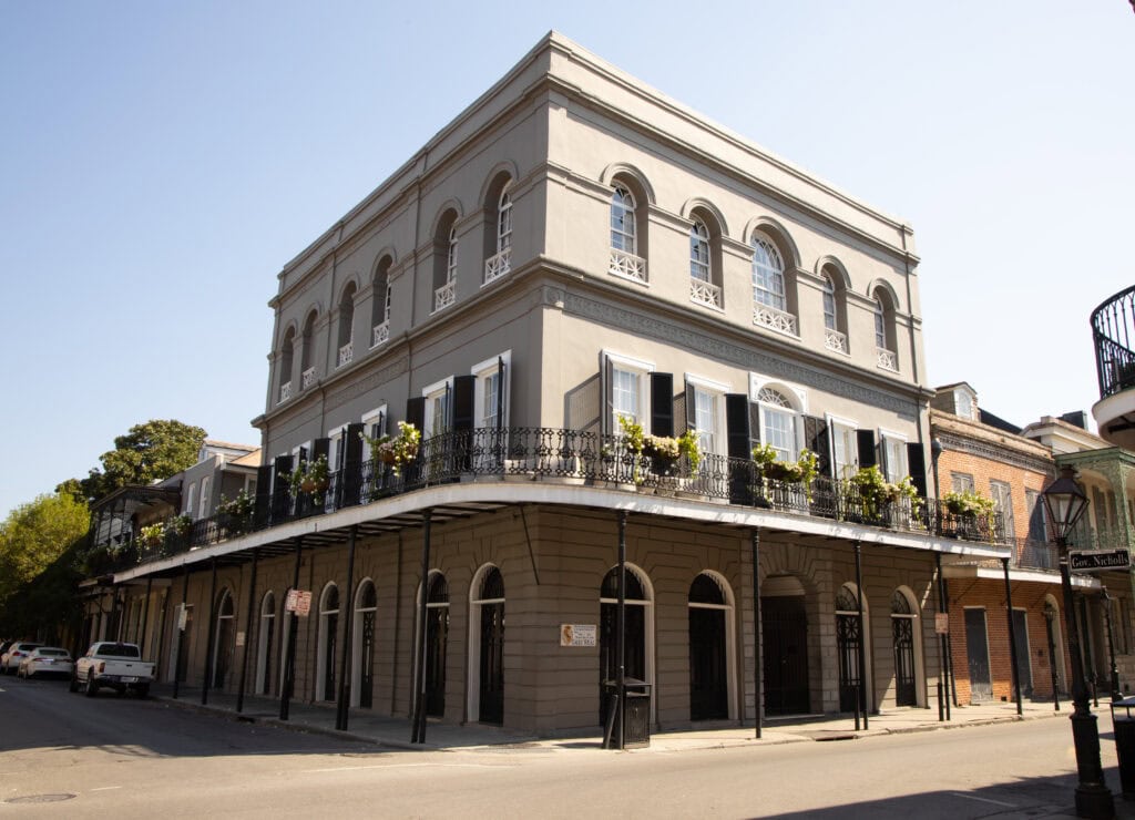 Haunted mansion in the French Quarter New Orleans