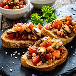 Clams Bruschetta