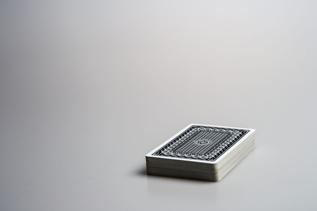 Deck of playing cards